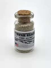 "Utah Beach" D-day Landing, Normandy, Operation "Overlord" Sand from Beach