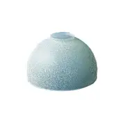 Scavo Half Round Glass Shade in White Superlux Lighting - Q003