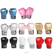 Kids Boxing Gloves For Kid Children Youth Punching Bag Kickboxing Muay Thai Mitts Mma Training Sparring Gloves 3-10 Yrs red