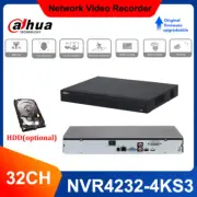 Dahua NVR4232-4KS3 32CH NVR 12MP Network Video Recorder AI Face Detection SMD+