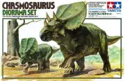 Tamiya Models 1/35 Dinosaur Series Diorama Set No.1 - Chasmosaurus