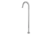 Pentro Round Chrome Stainless Steel Freestanding Bath Spout