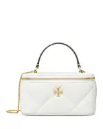 Tory Burch Kira Diamond Quilted Leather Vanity Bag