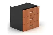GP OMsystem Commercial Office Fix Desk Pedestal with 3 Drawers