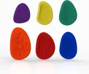 6-Pack Fidget Toys, Adult Child Sensory Toys, Soft Texture Fidget Toy for Adu...