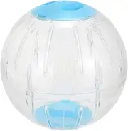 ifundom Clear Hamster Exercise Ball for Dwarf Hamsters Gerbils Pets Easy Installation with Lock Design for Safe Playtime Fitness