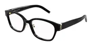 Saint Laurent SL M33/J Asian Fit 002 Men's Glasses Black Size 53 - Private Health Rebate - Blue Light Block Available