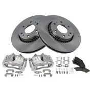 Front Disc Brake Kit for Saab 9-7x, Buick Rainier, Chevrolet SSR, Trailblazer (for: Saab)