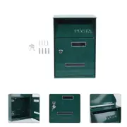 Wall Newspaper Mailbox with Lock Versatile Exquisite Looking