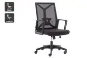 Ergolux Galway Foldable Office Chair (Black)