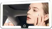 Car Sun Visor Vanity Mirror with Lights | Car Makeup Mirror with 3 Light Modes & 70 LEDs - Dimmable Automotive Touch Control Looking-Glass for Women Girl