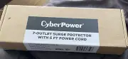 CyberPower CSB706 Essential 7-Out Surge Suppressor with 6FT Cord