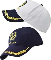 [WOFASHPURET] Unisex Retro Navy Cap Set of Sports Hats Sun Protection Stylish Baseball Cap for Men Women Cotton Material for Comfort
