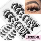 Wispies Fluffies Eye Lash Extension 3D Mink Full Volume Lashes False Eyelashes