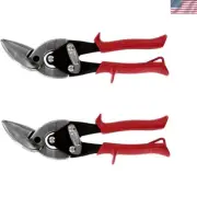 Midwest P6510L Forged Snips Offset Left Aviation Snip 2-Pack
