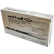 Uni-Ball Eye Fine Rollerball Pens Black 12 Pack