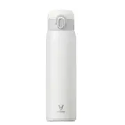 460ML Stainless Steel Thermose Double Wall Vacuum Insulated Water Bottle Drinking Cup Drinking Bottle WHITE COLOR