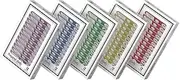 Jiusion 60Pcs Prepared Microscope Slides Specimen Animals Insects Plants Flowers Sample Biological Specimen, Stereo Microscope Slide for Kids Children Students Enlighten Education
