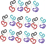 Mask Ear Hooks Silicone Clips Earphone Hook for Mask Rope Soft Flexible for Exercise Random