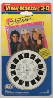 BLOSSOM Mayim Bialik, Jenna von Oÿ, Joey Lawrence View-Master Packet Sealed Mint