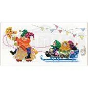 Cross-stitch kit Petrushka 1519 Riolis