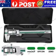 Vernier Caliper Electronic Digital Caliper 150mm Stainless Steel LCD Fraction AU