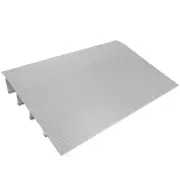 4" Rise Wheelchair Threshold Ramp w/ Adjustable Ramp 800LBS Weight Capacity