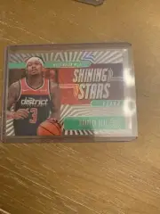 2019-20 Illusions Bradley Beal Shining Stars Emerald #6 Wizards SP Acetate
