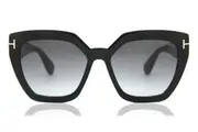 Tom Ford Sunglasses FT0939 Phoebe 01B Shiny Black Smoke Gradient