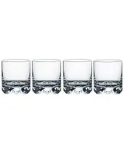 Orrefors Set of 4 Erik Old Fashioned Glasses