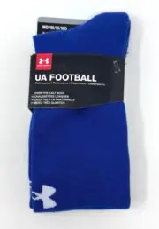 UNDER ARMOR ' UNISEX FOOTBALL SOCKS ' OVER THE CALF ' SIZES M 4-8.6/ W 7-10.5 '