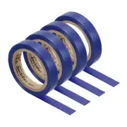 4Pcs 26Ft Tennis Racket Badminton Racquet Grip Finishing Tapes, Blue