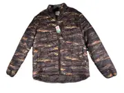 Ecko Unlimited Puffer Jacket Men's L Camo Street Cyberpunk Skater 20th Anniv NEW