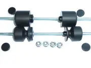 TRIUMPH DAYTONA 600 FRONT AND REAR AXLE CRASH MUSHROOM PADDOCK STAND BOBBIN S7E