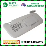 Hyundai Getz Sun Visor suit TB 2005-2011 Hatch in Factory Grey w/ Mirror Drivers