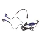For Galaxy A13/A14/A15 2.5mm to 3.5mm Adapter Headset Earphones Handsfree Mic