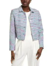 St. John Lurex Tweed Jacket