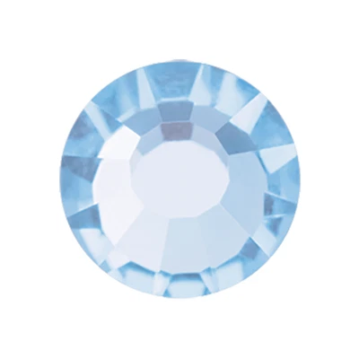Preciosa VIVA 12 - Light Sapphire Style 2150 NO Hotfix Flatback Crystals 1 Gross