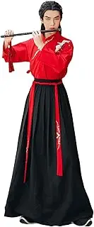 [HHCTEBEC] Ancient Chinese Hanfu Dress For Men For Stage Shows Cosplay