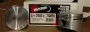 Hitech 7085+.75MM (.030) Set of 4 Pistons L4-2559CC Isuzu