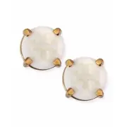 Tory Burch Mother Pearl Logo Earrings JPN Limited Collection Goods Accessory