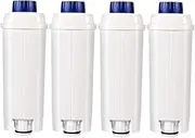 [PUREUP] Coffee Filter Replacement for DeLonghi Filter DLSC002, DLS C002, Compatible with ECAM, Esam, ETAM, BCO, EC -4 Packs