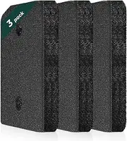 Filter for Miele 9164761 Dryer Heat Pump Dryer - Dryer Accessories Sponge Filter Lint Filter Condenser Dryer Filter Foam Base Filter Fine Coarse 207 x 157 x 30 mm, Set of 3