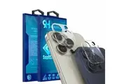 [2 PACK] For Apple iPhone 16 Pro /16Pro Max Camera Lens Tempered Glass Protector Guard - (Clear)