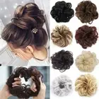 Fiber Curly Messy Bun Wig Scrunchie Hair Peice Curly Chignon Hair Extension NEW