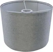 lamp Shades for Table Lamps Floor Lamp Shades Table Fine Linen Lampshade Covers Removable Washable Drum Lampshades for Bedside Lamp,7.86x7.86x7.07 Inch Grey