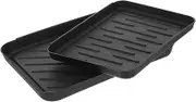 ANDRESLAD Multipurpose Shoe Plate Pad Large Boot Mat for Entryway Heavy Duty Boot Tray Plastic Mat for Car Trunk