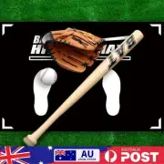 Baseball Hitting Mat with Toes Facing Place Aid Hitting Batting Practice Mat