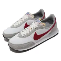 在飛比找Yahoo!奇摩拍賣優惠-Nike Waffle Trainer 2 復古 白 灰 紅