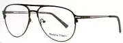 MODERN TIMES County Matte Brown Mens Aviator Full Rim Eyeglasses 65-15-145 B:46